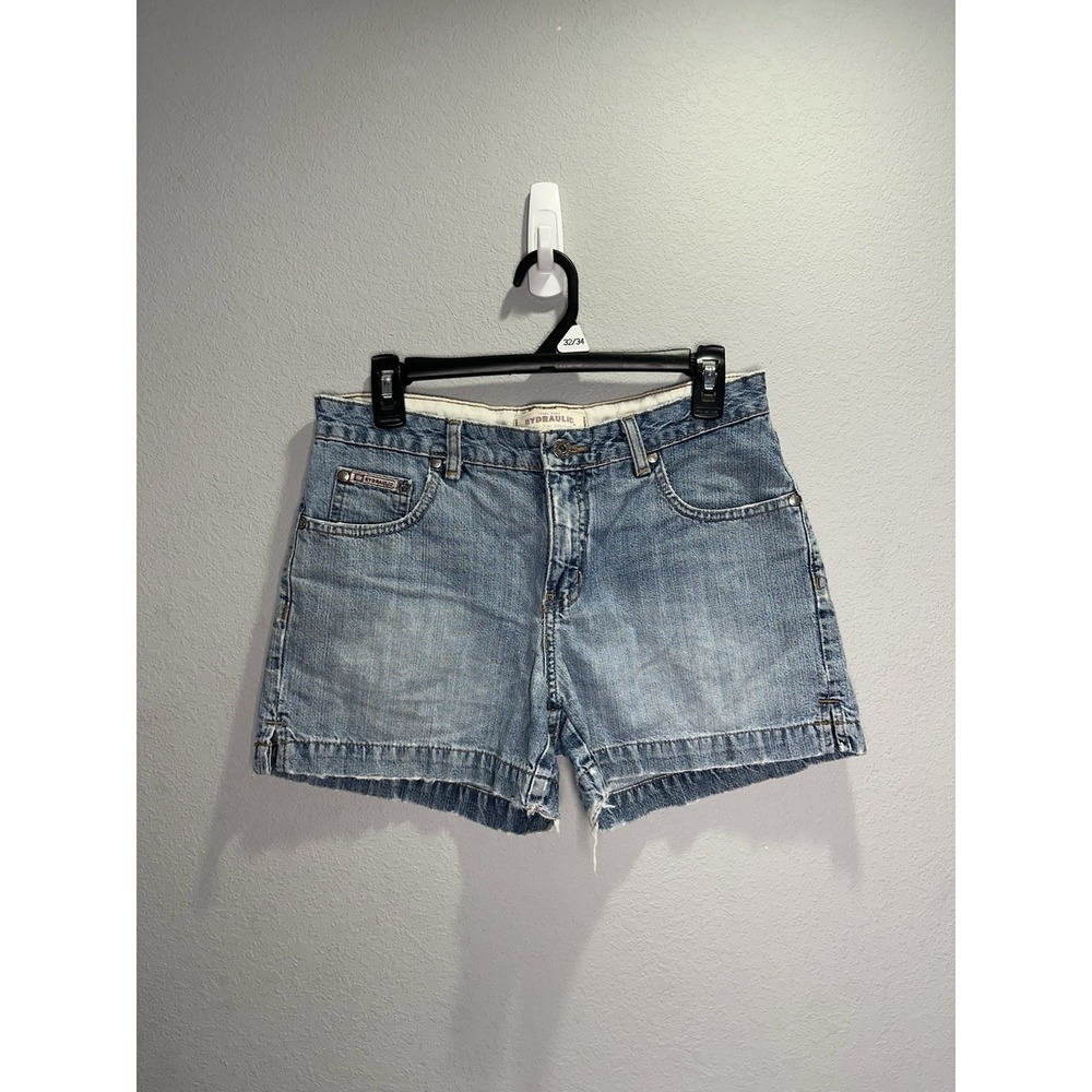 Vintage Y2K Hydraulic Jean Shorts 5/6